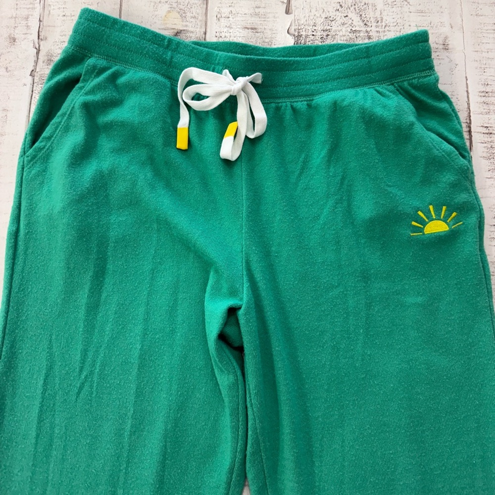 P.J. Salvage Green Sun Tie Waist Joggers - Picture 3 of 6